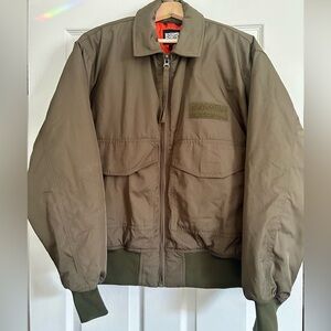 Reclaimed Vintage Khaki Military Jacket